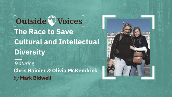 Chris Rainier and Olivia McKendrick - The Race to Save Cultural And Intellectual Diversity 1